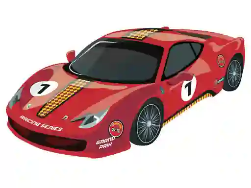 Permainan Sport Cars Coloring talian