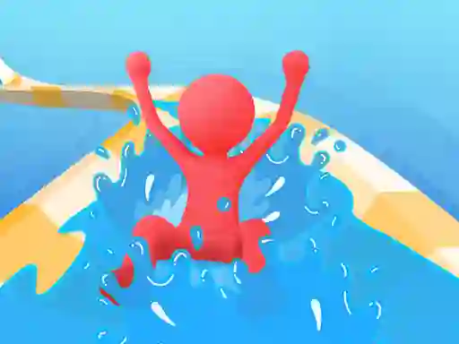 Permainan Waterpark Slide Race talian