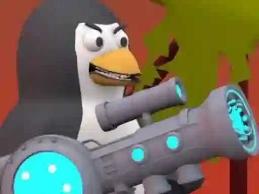 Permainan Penguin Battle talian