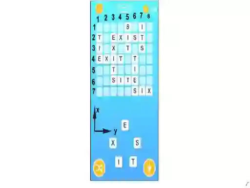 Permainan Word Cross talian