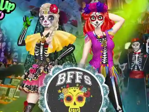 Permainan BFFS Day Of The Dead talian
