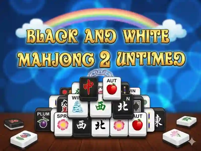 Permainan Mahjong Black White 2 Untimed talian