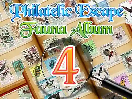 Permainan Philatelic Escape Fauna Album 4 talian