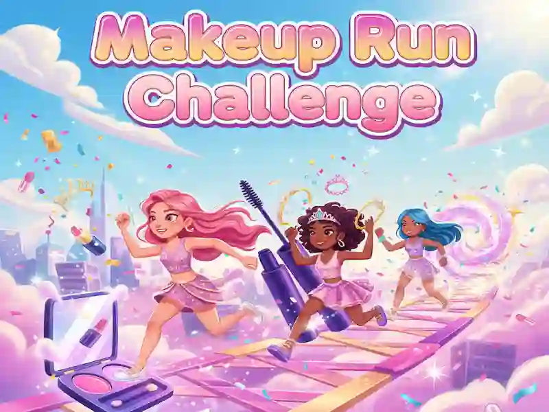 Permainan Makeup Run Challenge talian