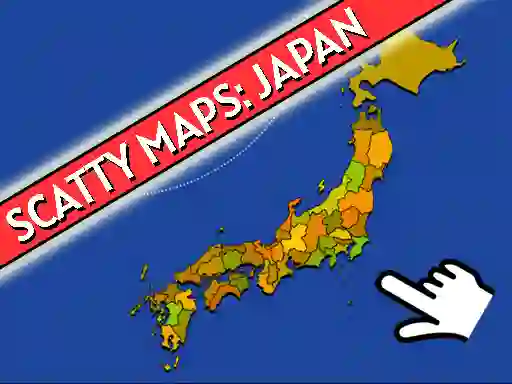 Permainan Scatty Maps Japan talian