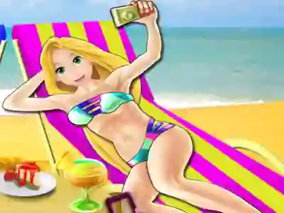 Permainan Princesses Perfect Tanning talian