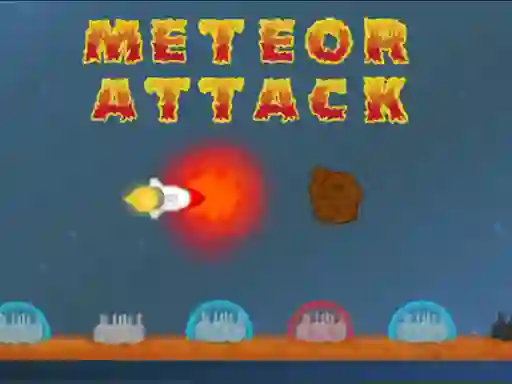 Permainan Meteor Attack talian