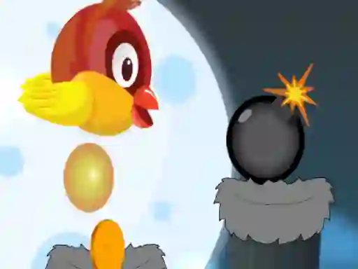 Permainan Flappy Egg Drop talian