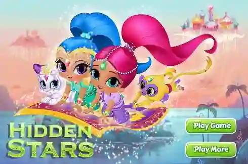 Permainan Shimmer and Shine Hidden Stars talian