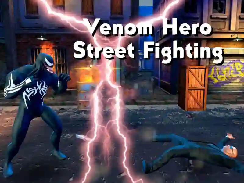 Permainan Venom Hero Street Fighting talian