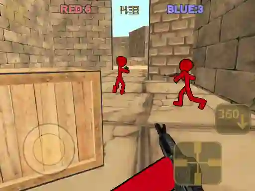 Permainan Stickman Counter Terror Shooter talian