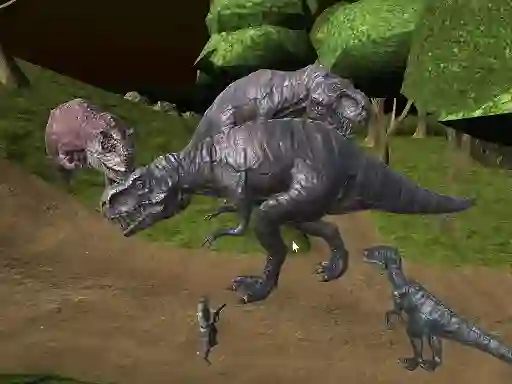 Permainan Mightnight Multiplayer Dinosaur Hunt talian