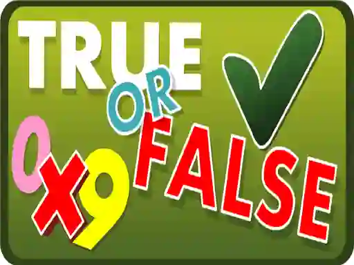 Permainan True or False talian