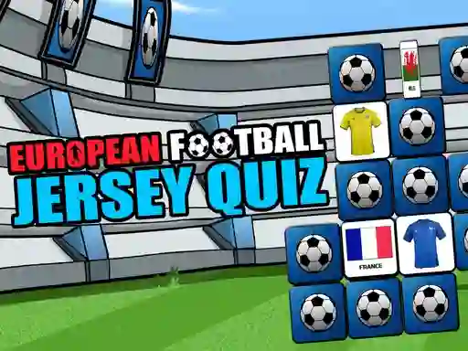 Permainan European Football Jersey Quiz talian