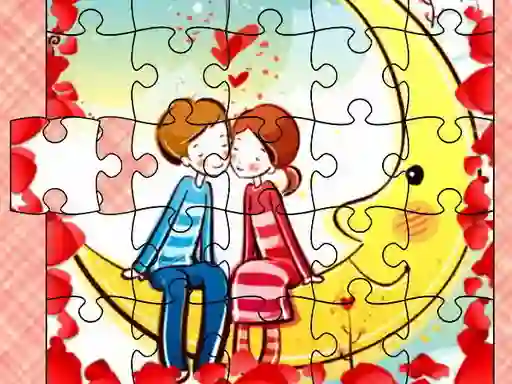 Permainan Loving Couple Jigsaw talian