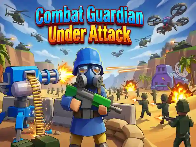 Permainan Combat Guardian Under Attack talian