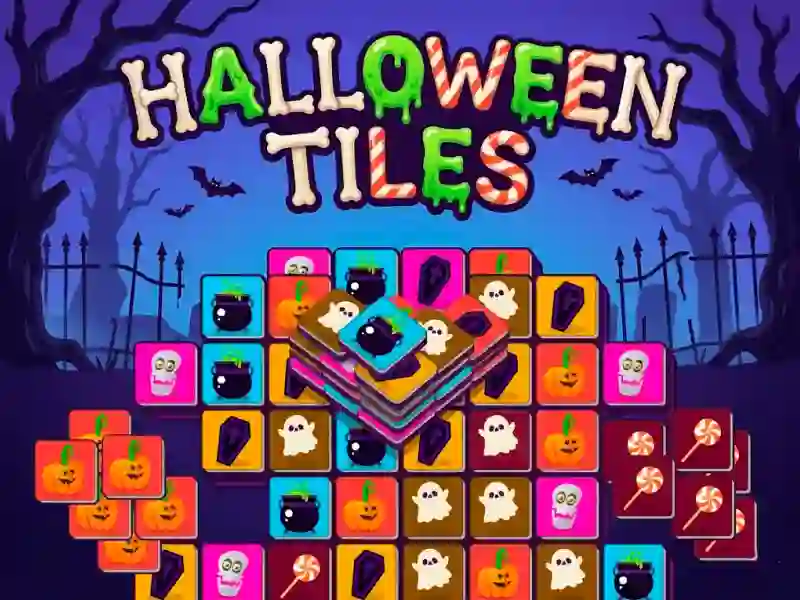 Permainan Halloween Tiles talian