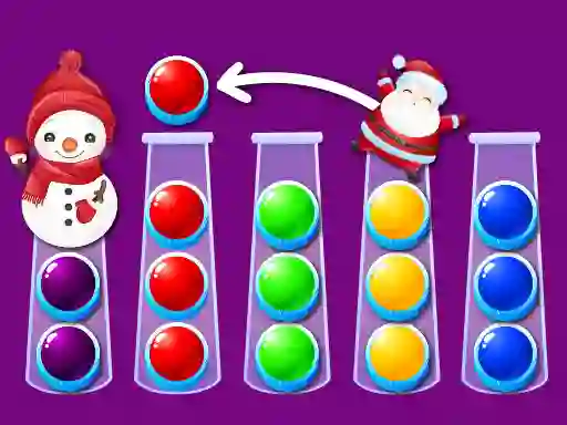 Permainan Ball Sort Xmas talian