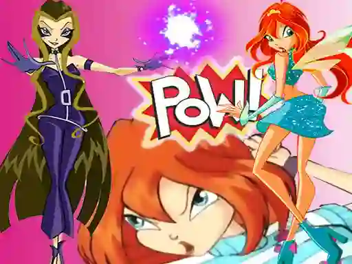 Permainan Winx: Witch Darcy attacks talian