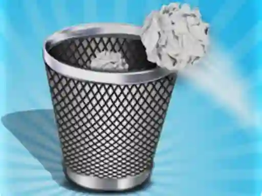 Permainan Trash Toss Paper Flings talian