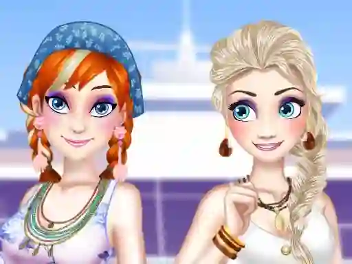 Permainan Ella and Anna Spring Break talian