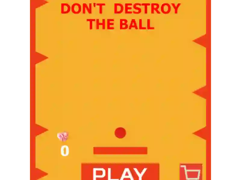Permainan Don't Destroy The Ball talian