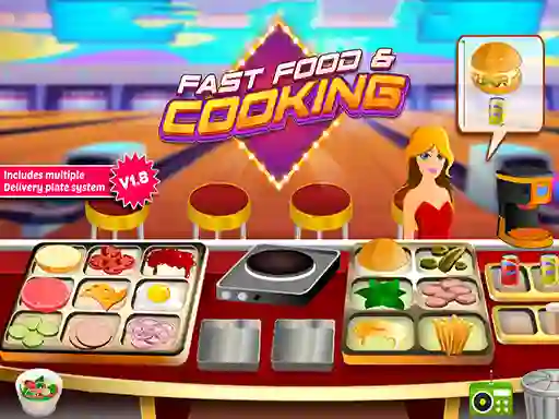 Permainan Fast Food & Cooking talian