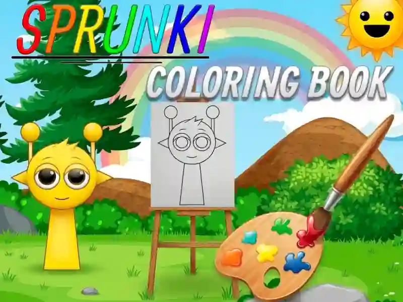 Permainan Sprunki Coloring Book talian