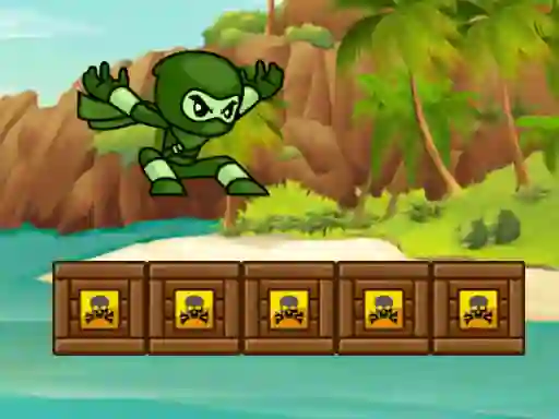 Permainan Green Ninja Run talian