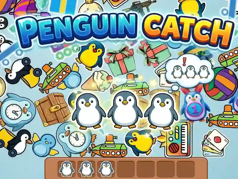 Permainan Penguin catch talian