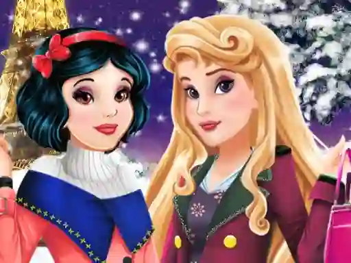 Permainan Aurora and Snow White Winter Fashion talian
