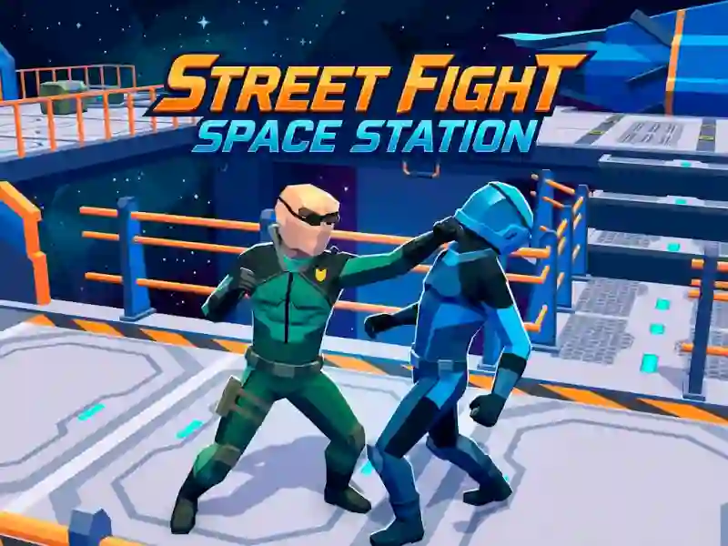 Permainan Street Fight Space Station talian