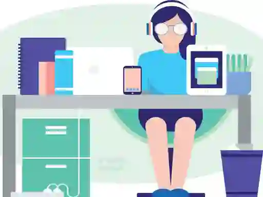 Permainan Cozy office Difference talian