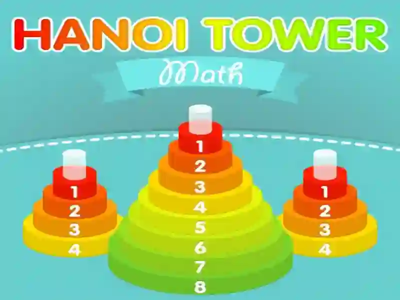 Permainan Tower of Hanoi talian