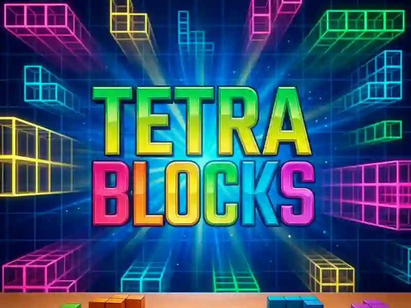 Permainan Tetra Blocks talian