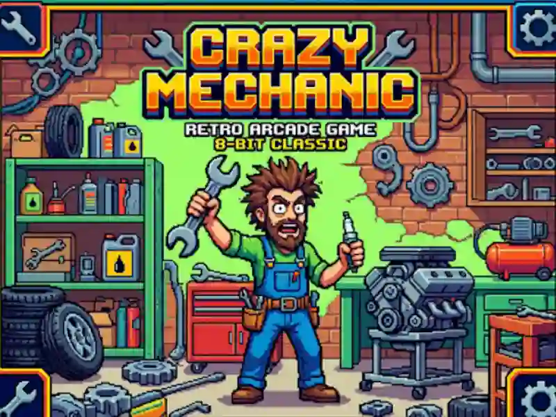 Permainan Crazy Mechanic talian