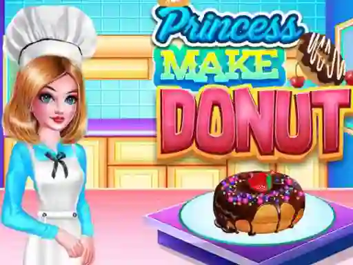 Permainan Princess Make Donut talian