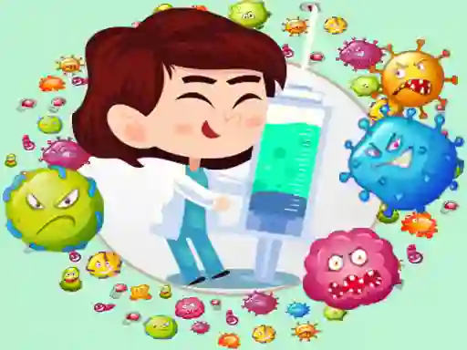 Permainan Virus Bubble Shooter talian