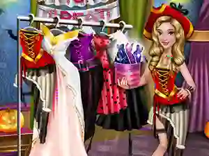 Permainan Dove Halloween Dolly Dress Up talian