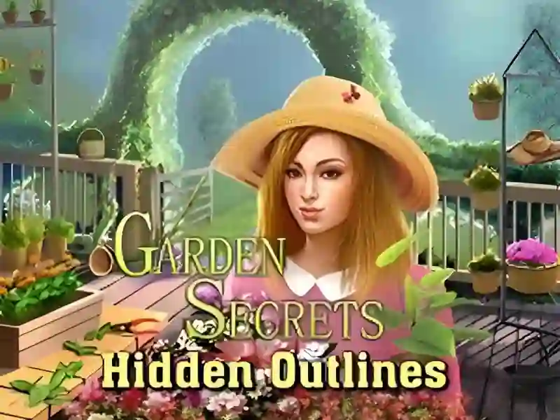 Permainan Garden Secrets Hidden Objects by Outline talian