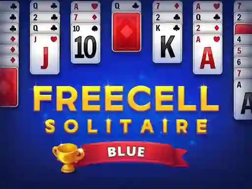 Permainan Freecell Solitaire Blue talian