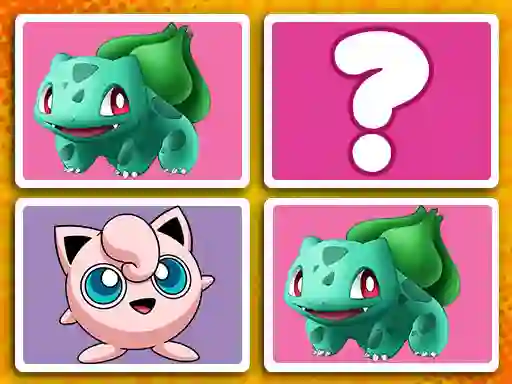 Permainan Poke World Find-Pairs talian