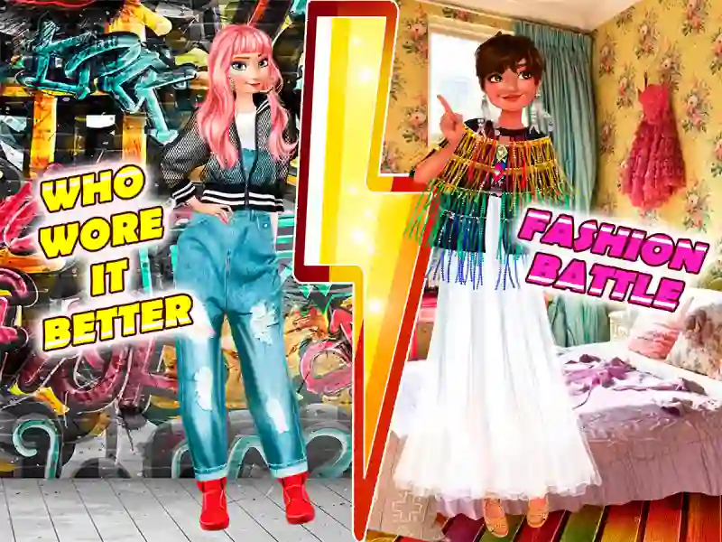 Permainan Who wore it better fashion battle talian