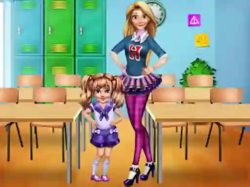 Permainan First Day Of School Preps talian