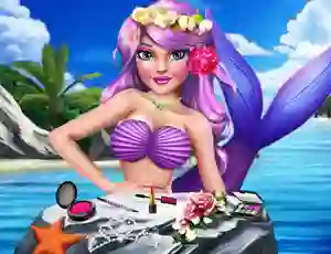 Permainan Princess Mermaid Makeup Style talian