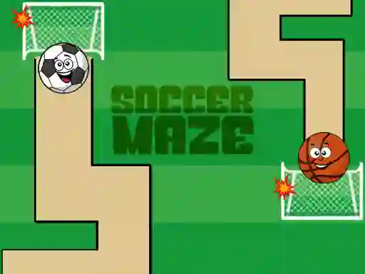 Permainan Soccer Maze talian