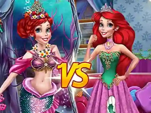 Permainan Mermaid vs Princess talian