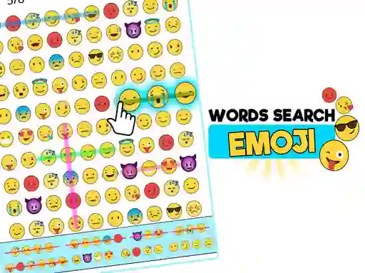 Permainan Word Search Emoji Edition talian