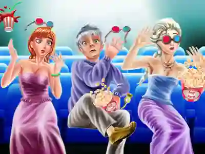 Permainan Ice Family Movie Night talian