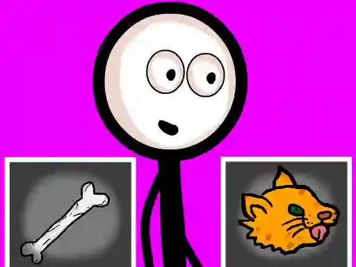 Permainan Stickman Choosing actions talian